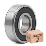 Roulement à billes 6203RS - 2pcs — vue 1