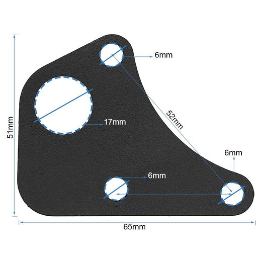 Support d'étrier de frein Smartgyro K2 vue 2