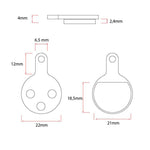 CT009 plaquettes [Ewheel] - 2 jeux — vue 3