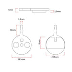 CT010 plaquettes [Ewheel] - 2 jeux — vue 3