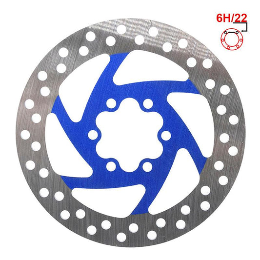 Disque de frein 120mm 6H bleu référence CMM446