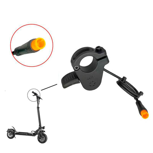 Accélérateur à ouverture totale avec connecteur SM 25cm noir - modèle 1 référence 89157