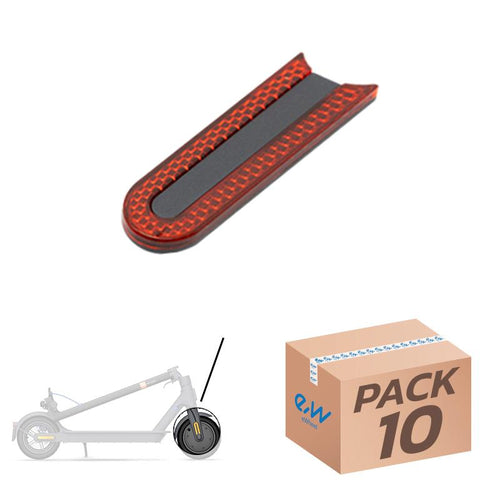 Réflecteur avant catadioptrique rouge Xiaomi pack de 10 pcs
