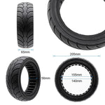 Pneu plein ultraléger 8,5x2,5-6,1/B58 Ewheel — vue 2