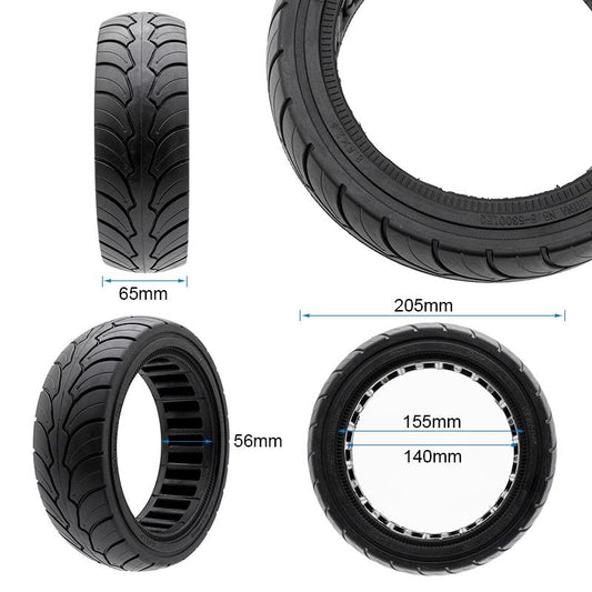 Pneu plein ultraléger 8,5x2,5-6,1/B58 Ewheel vue 2