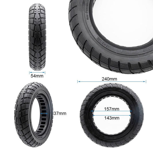 Pneu plein ultraléger 10x2,125-6,1/B34 Ewheel vue 2