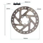 Disque de frein 5 trous 140 mm Xiaomi Mi4 [Original] — vue 2