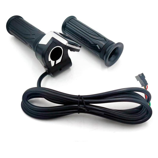 Accélérateur à main avec indicateur de batterie (36V) et bouton poussoir - Connecteur SM référence 66486