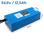 Batterie  48V 12,5A/h pour Urbanglide ECROSS PRO BOOST Dual Motor/Smartgyro CROSSOVER — vue 2