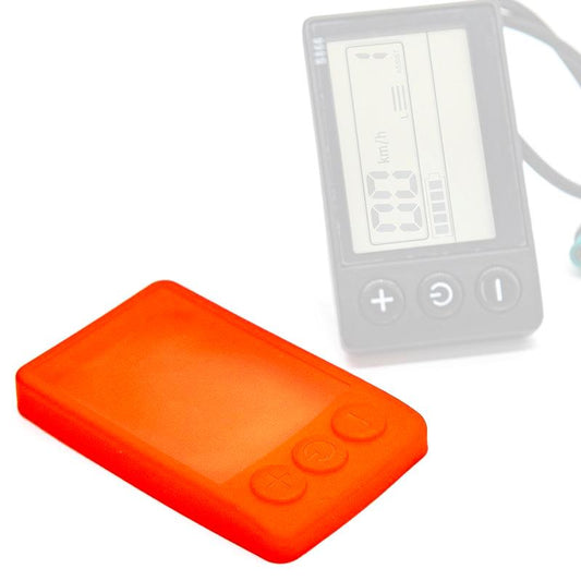 Poignée en silicone imperméable rouge pour écran S866 référence MPS-003