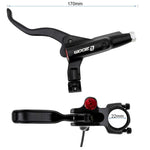 Kit de freinage hydraulique 4 noir CR-3 arrière [Zoom] — vue 3