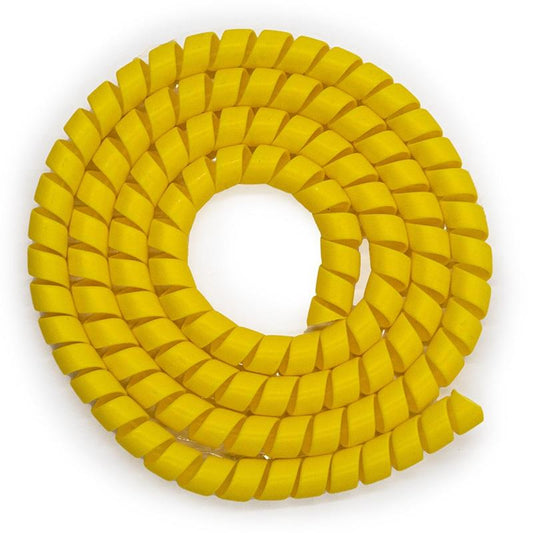 Gaine protége câbles jaune - 110cm référence 67784-01