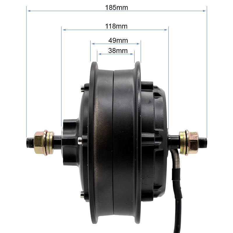 Moteur 52v 1000W avant Kukirin G2 master [Original] vue 3