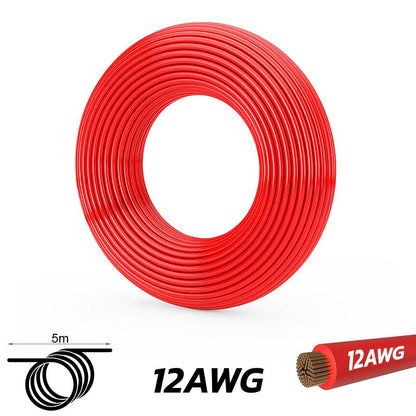 Câble rouge 12 AWG - 5M référence EWM331