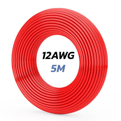 Câble rouge 12 AWG - 5M vue 3