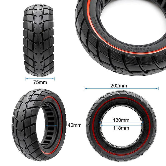 Pneu plein ultraléger tout-terrain 8,5x3 [Ewheel] vue 2