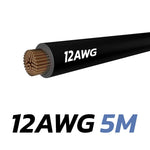 Câble noir 12 AWG - 5M — vue 2