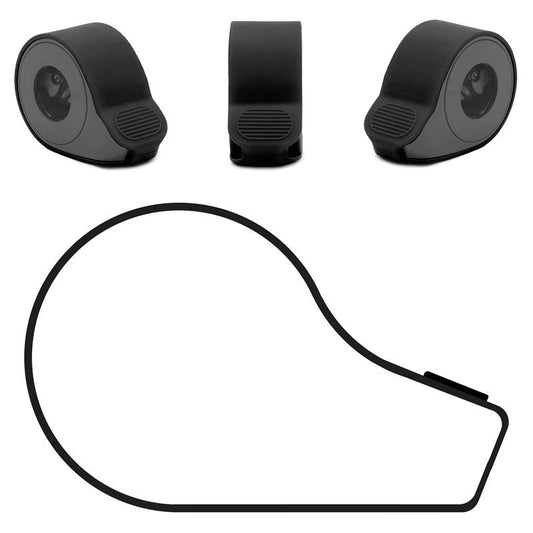 Cache en silicone noir pour accélérateur - 10 pièces référence EWM907
