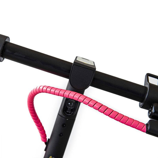 Gaine protége câbles rose - 110cm vue 2