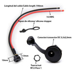 Port de charge DC 5,5x2,5mm — vue 2
