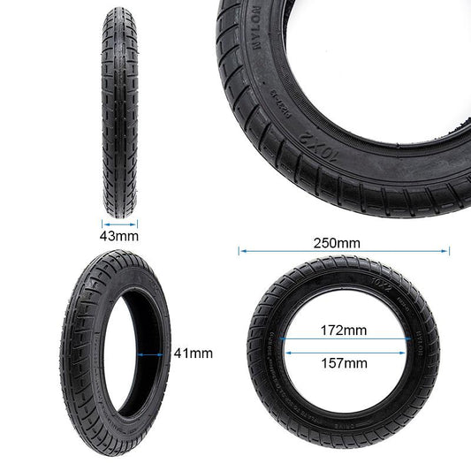 Pneu Cityroad 10x2-6,1 - noir [Wanda] vue 2