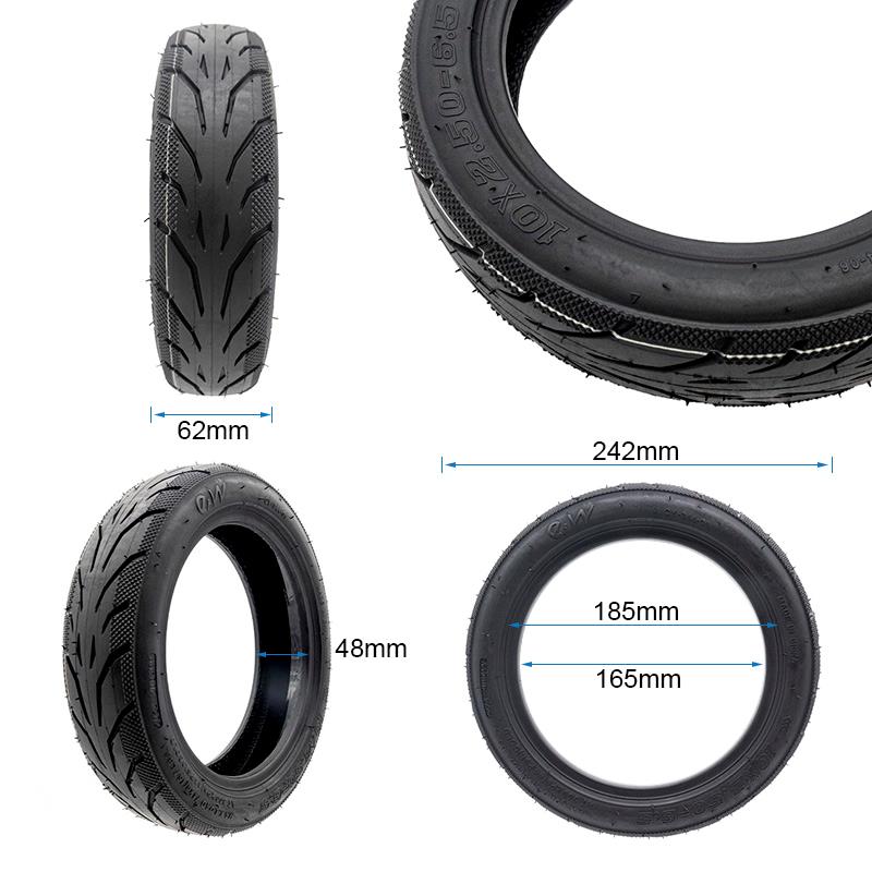Pneu Tubeless Cityroad 10X2,50-6,5 [Ewheel] New GEL vue 2
