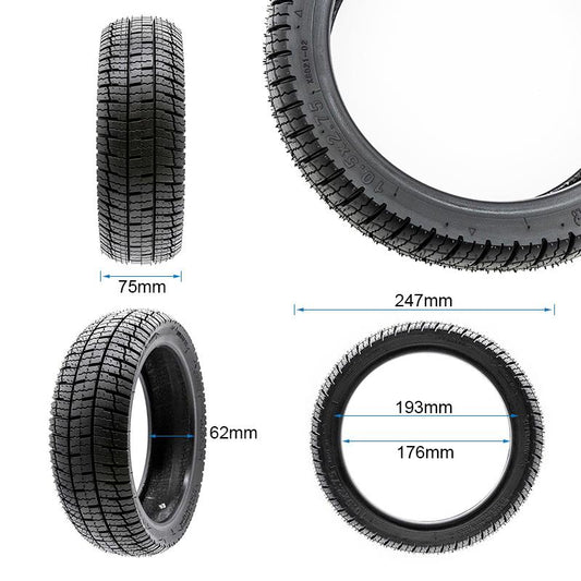Pneu tubeless Cityroad 10,5x2,75-7 [Xuancheng] vue 2
