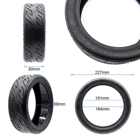 Pneu Tubeless Cityroad 10×2,70-6,5 [Ewheel] New GEL vue 2