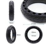 Pneu plein 8,5x2 V2 (type Ewheel) — vue 2