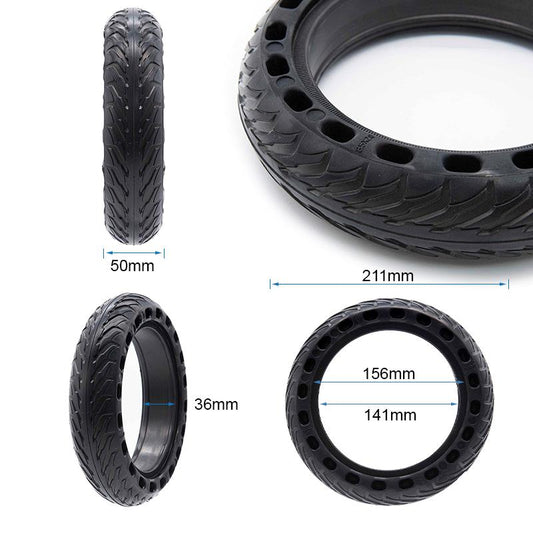 Pneu plein 8,5x2 V2 (type Ewheel) vue 2