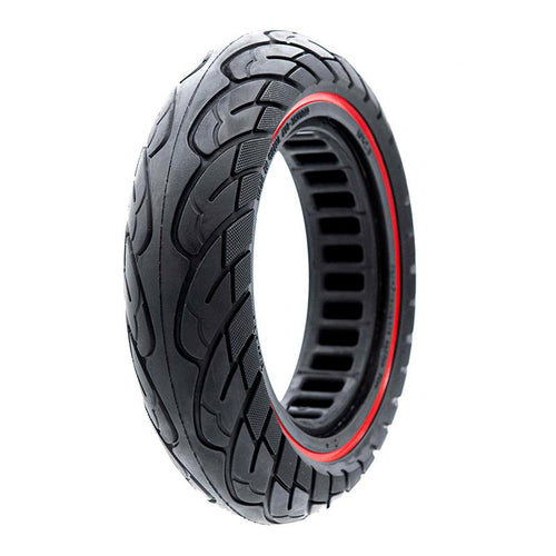 Pneu plein Ruvera 10x2,5-6,1 / B34 - ligne rouge [Nedong]