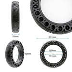 Pneu plein perforée 60/70-6,5/B44 (10x2,5-6,5) pour Ninebot G30 — vue 2