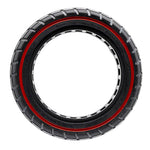 Pneu plein ultraléger Offroad 230x50 - ligne rouge [Ewheel] — vue 3