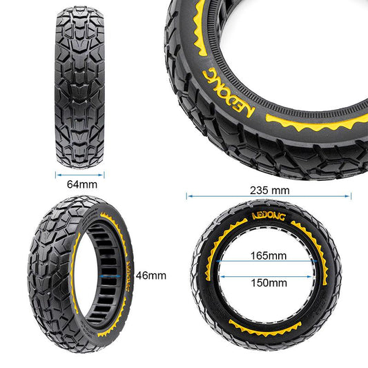 Pneu plein ultra-léger offroad 10x2,5/B44 [Nedong] vue 2