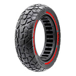 Pneu plein ultraléger Offroad 10x2,5/B44 - rouge [Nedong] — vue 1