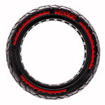 Pneu plein ultraléger Offroad 8,5x2-6,1/B34 - rouge [Nedong] — vue 3