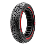 Pneu plein ultraléger Offroad  10x2,125-6,5/B44 - rouge — vue 1