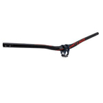 Guidon de 780mm avec élévation 25mm noir-rouge — vue 3