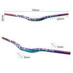 Guidon de 720mm avec elevation 25mm multicolor 1 — vue 2