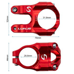 Potence pour guidons de 31,8mm EWPM-002 rouge — vue 3