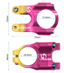 Potence pour guidons de 31,8mm EWPM-003 rose-jaune — vue 3
