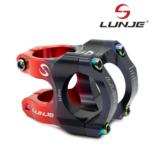 Potence pour guidons de 31,8mm EWPM-003 noir-rouge référence EWM896