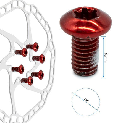 Vis rouge M5x10 pour disques de frein - 12 pcs. vue 3