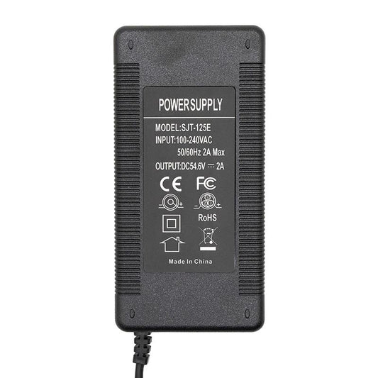 Chargeur 48v (sortie 54,6v) 2A connecteur Julet 3105 vue 2