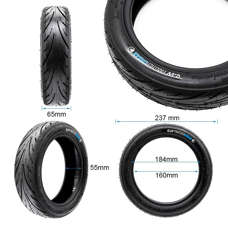 Pneu Tubeless 60/70-6,5 EWHEEL PANTHERURBAN Avec gel anti-crevaison vue 2