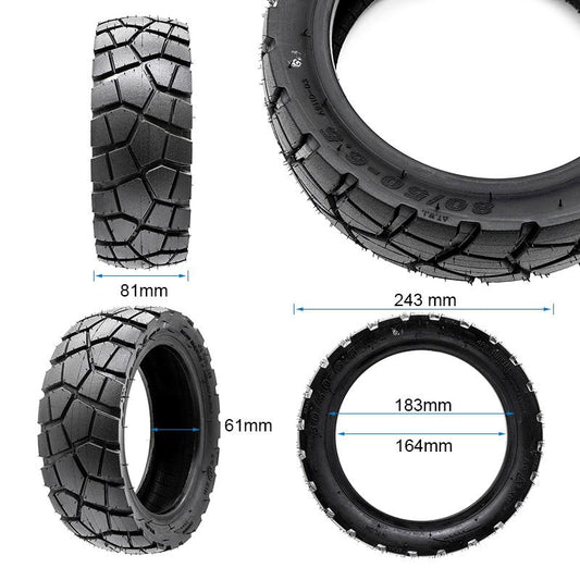 Pneu Tubeless 80/50-6,5 [Aoxin] vue 2