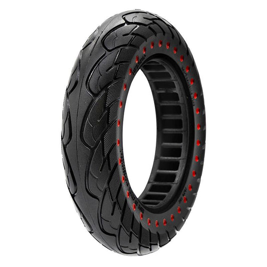 Pneu plein ultraléger 10x2,125-6,1/B34 - points rouges [Nedong] référence 41893-1