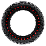Pneu plein ultraléger 10x2,125-6,1/B34 - points rouges [Nedong] — vue 3