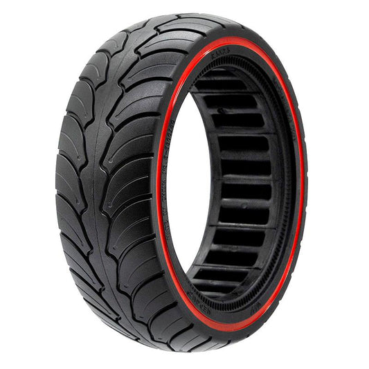 Pneu plein ultraléger 8x2,5-6,1/B58 - ligne rouge (compatible avec Dualtron Mini) [Ewheel] référence RRM-003