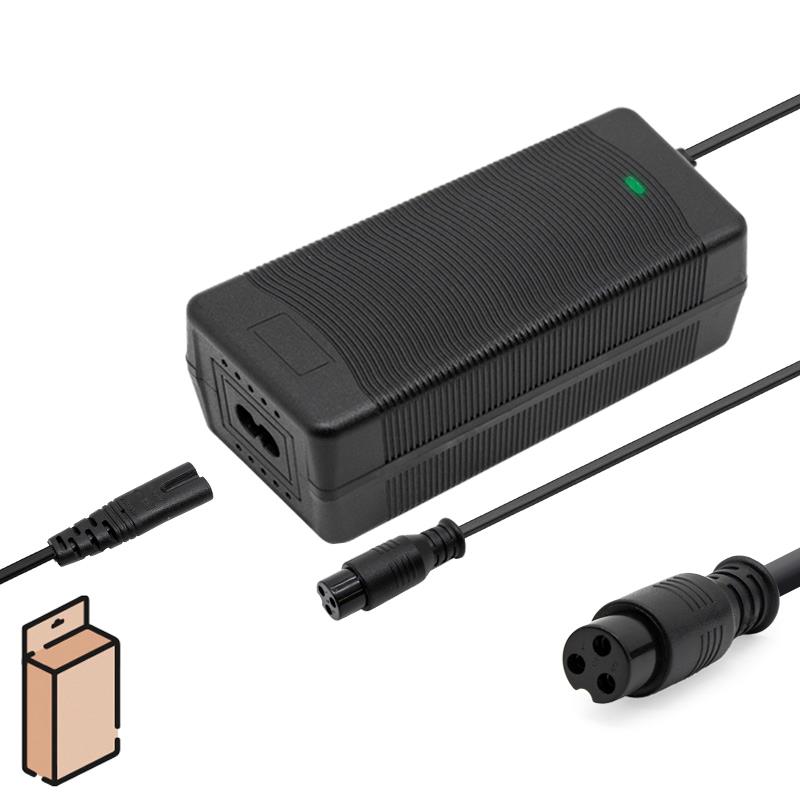 Chargeur 52v (sortie 58,8v) 2A connecteur GX16 référence 8643-86
